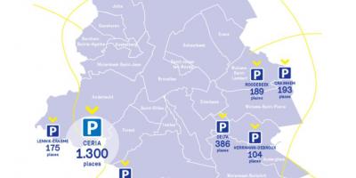 خريطة pf بروكسل للسيارات